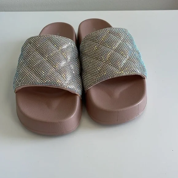Madden Girl Estie Blush Mult Shoes Size 9 - Picture 6 of 6